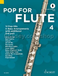 Pop For Flute 4 Vol. 4 (Book & Online Audio)