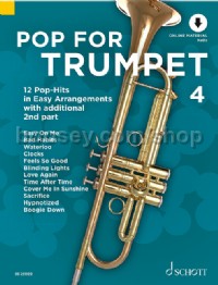 Pop For Trumpet 4 Vol. 4 (Book & Online Audio)