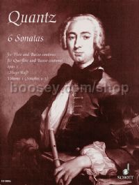 Sonatas (6) Op. 1No's 1-3 (flute/basso continuo)