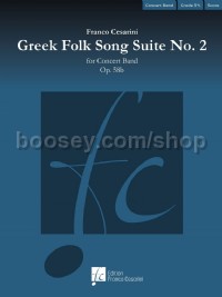Greek Folk Song Suite No. 2 (Concert Band Set of Parts)