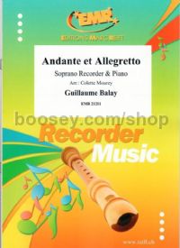 Andante et Allegretto (Soprano Recorder & Piano)