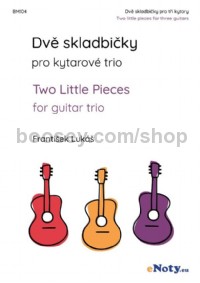 Two Little Pieces for guitar trio (Score & Parts)