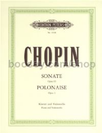 Cello Sonata in G minor Op. 65/Polonaise in C Op. 3
