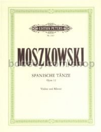 Spanische Tänze, Op. 12 - violin & piano