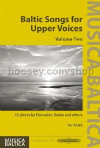 Baltic Songs for Upper Voices - Vol 2 (SSAA)