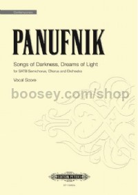 Songs of Darkness, Dreams of Light (SATB Vocal Score)