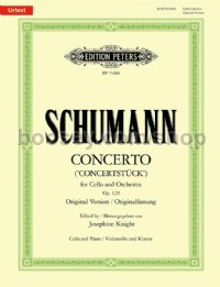 Concerto for Cello and Orchestra (Concertstück) (Cello & Piano Reduction)
