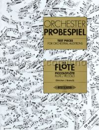 Test Pieces for Orchestral Auditions - Flute