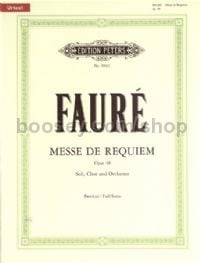 Requiem Op. 48 Full Score