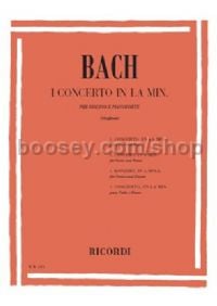 Concerto No.1 in A Minor, BWV 1041 (Violin & Piano)