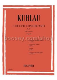 3 Duetti Concertanti, Op.10 (Flute Duo)