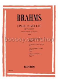 Opere Complete Per Pianoforte, Vol.I