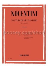 50 Studi Di Meccanismo (Clarinet)