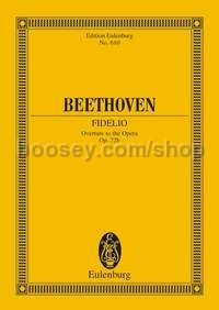 Fidelio Overture Op. 72b (study score)