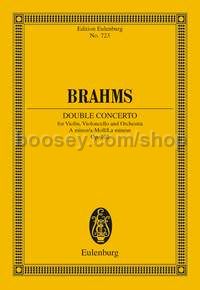 Double Concerto in A Minor, Op.102 (Violin, Violoncello & Orchestra) (Study Score)