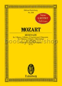 Serenade No.11 in Eb Major, K 375 (Wind Octet) (Study Score)