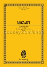 Symphony No.25 in G minor, K 183 (Orchestra) (Study Score)