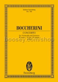 Concerto for Violoncello in Bb Major (Violoncello & Orchestra) (Study Score)