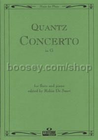 Concerto G de Smet flute/pf
