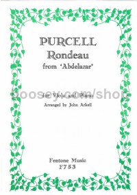 Rondeau from 'Abdelazar' for Viola