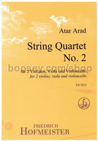 String Quartet No. 2 (Score & Parts)