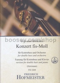 Konzert fis-Moll (Piano Reduction with Solo Parts)