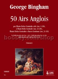 50 Airs Anglois for Treble Recorder(s) (score & parts)