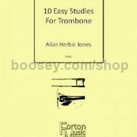 10 Easy Studies for Trombone (bass clef)