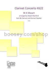 Concerto for Clarinet K622 (Set of Parts)