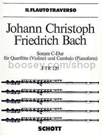 Sonata in C major - flute (violin) & harpsichord (piano)