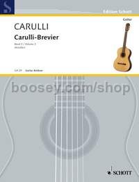 Carulli-Brevier Vol. 3 - guitar