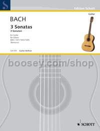 3 Sonatas BWV 1001/1003/1005 - guitar