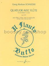 Quatuor Avec Flute En Sol Mineur Opus 69/3