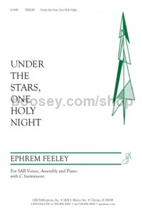 Under The Stars One Holy Light (SAB Choral Score)