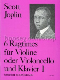 Six Ragtimes for Violin, Vol. 1, arr. Förster