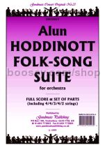 Folk Song Suite for orchestra (score & parts)