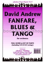 Fanfare Blues & Tango for orchestra (score & parts)