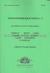 English Baroque Songs I (Medium Voice)