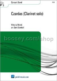 Czardas (Clarinet solo) - Concert Band (Score & Parts)