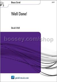 Well Done! - Brass Band (Score & Parts)