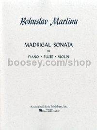 Madrigal Sonata Fl/vl/Piano