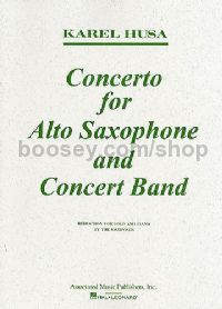 Concerto for Alto Saxophone & Concert Band