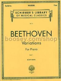 Variations For Piano Book 1 (Schirmer's Library of Musical Classics)