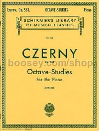Six Octave Studies Op. 553 (Schirmer's Library of Musical Classics)