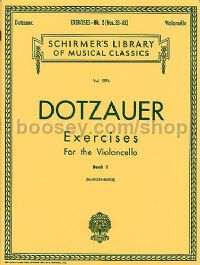 Exercises For The Violoncello Book 2 (Schirmer's Library of Musical Classics)