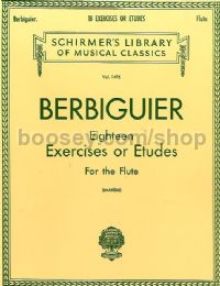 18 Exercises or Etudes for Flute