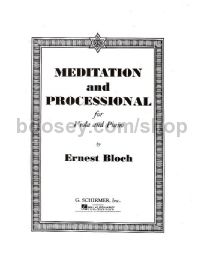 Meditation and Processional - Viola & Piano