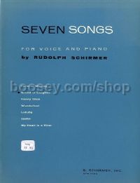 Sound Of Laughter (From Seven Songs) for Medium or High Voice & Piano