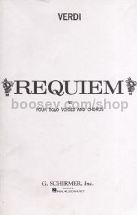 Messa Di Requiem (Vocal Score)