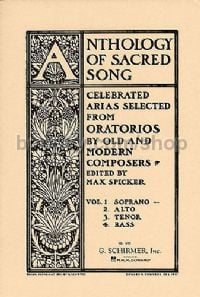Anthology Of Sacred Song Vl1 Sop Ed522